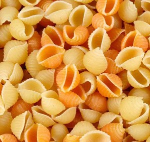 Conchiglie en salades de pâtes