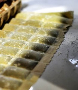 Pâtes à farcir: ravioli