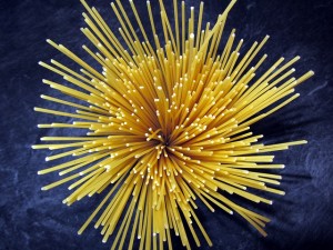 spaghetti types de pâtes longues